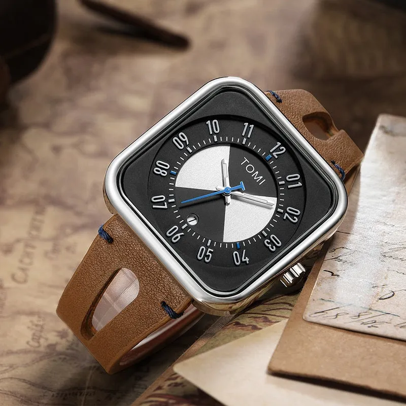 Square Tom - Minimalist Watch WITH DATE