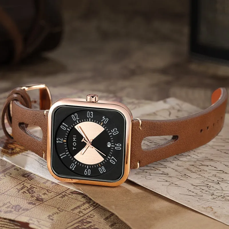 Square Tom - Minimalist Watch WITH DATE