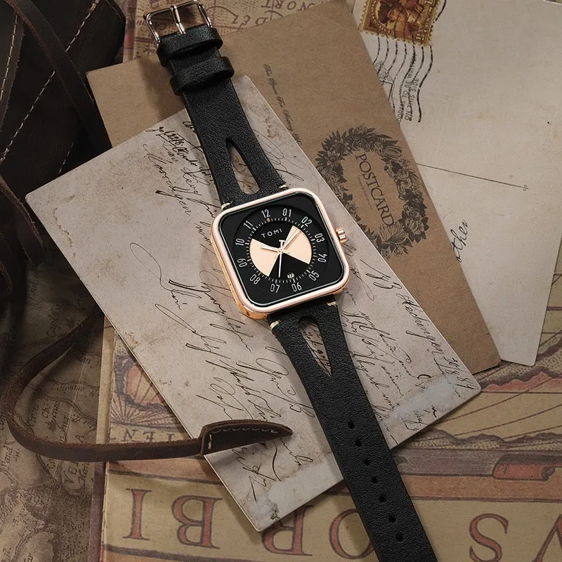 Square Tom - Minimalist Watch WITH DATE