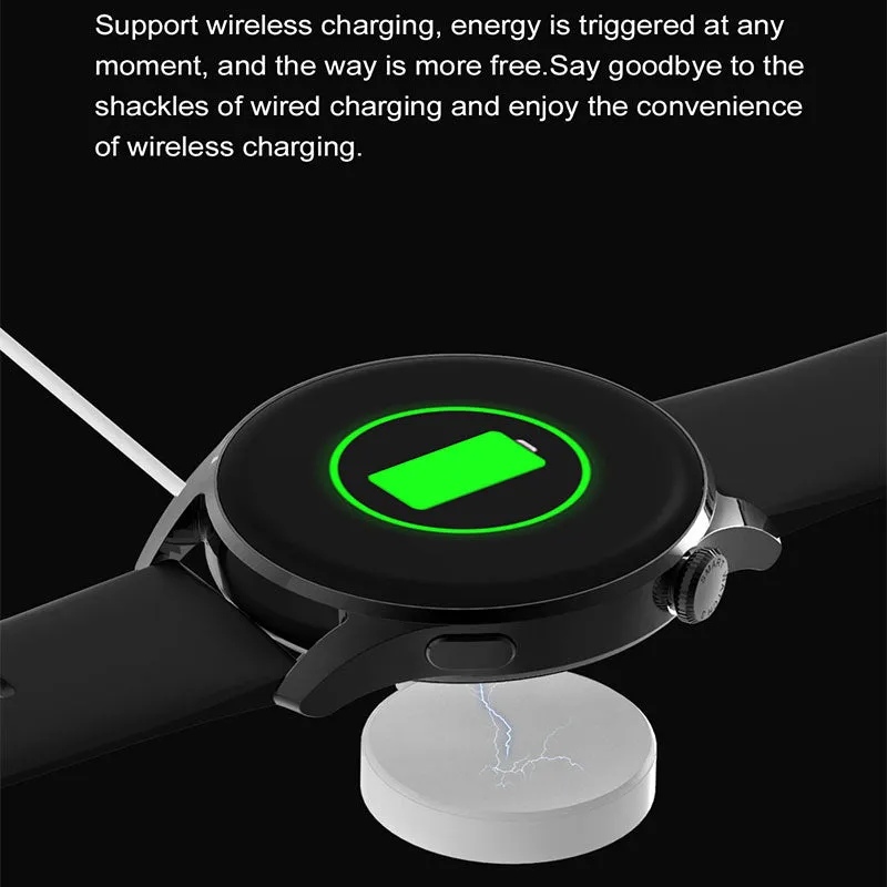 Stainless steel Gold Men Smartwatch DT3 IP68 Waterproof Call Watches Heart Rate Blood Pressure Monitor Smart Watch