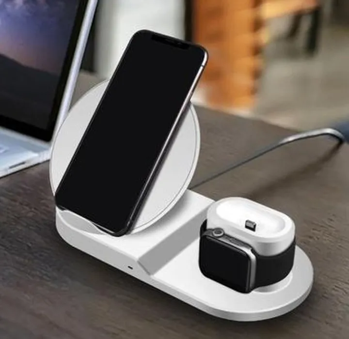 SwissTek 3-in-1 Wireless Charging Station