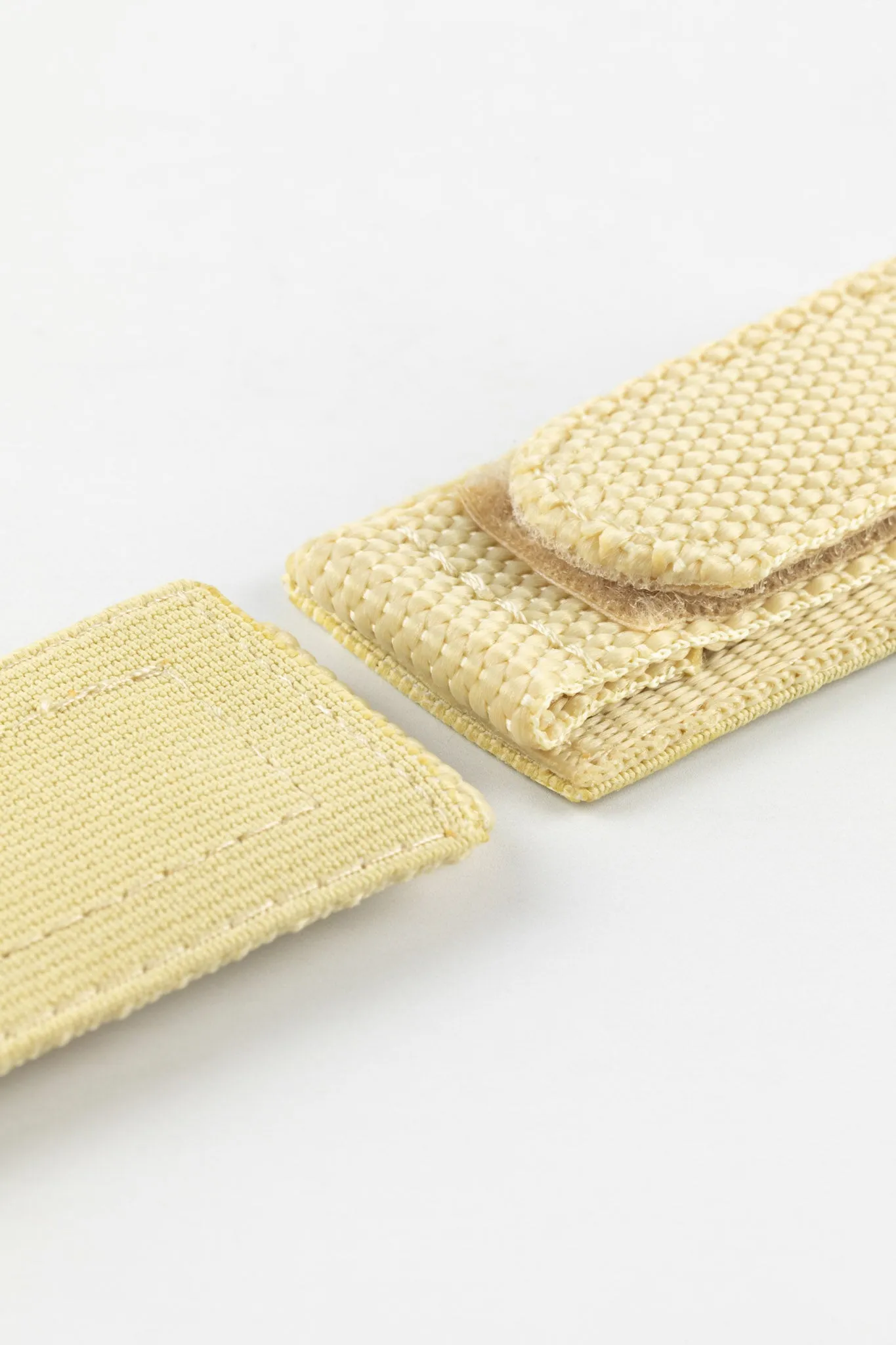 Tactical Hook & Loop Nylon Watch Strap in KHAKI