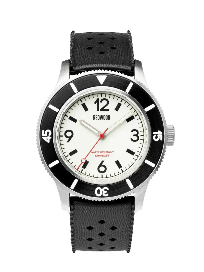 Tactical V3 White Divers Watch (Solar)