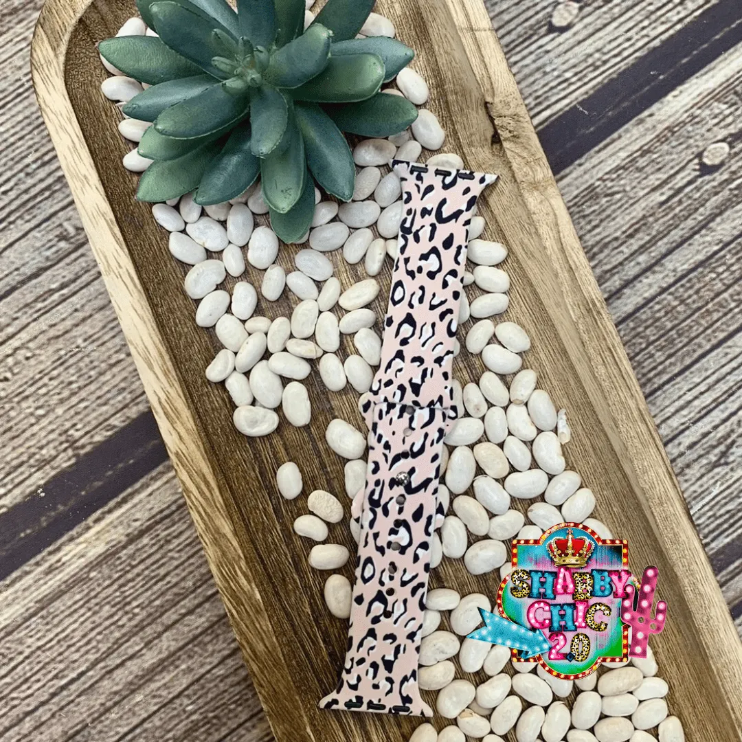 Tan Animal Print Watchbands