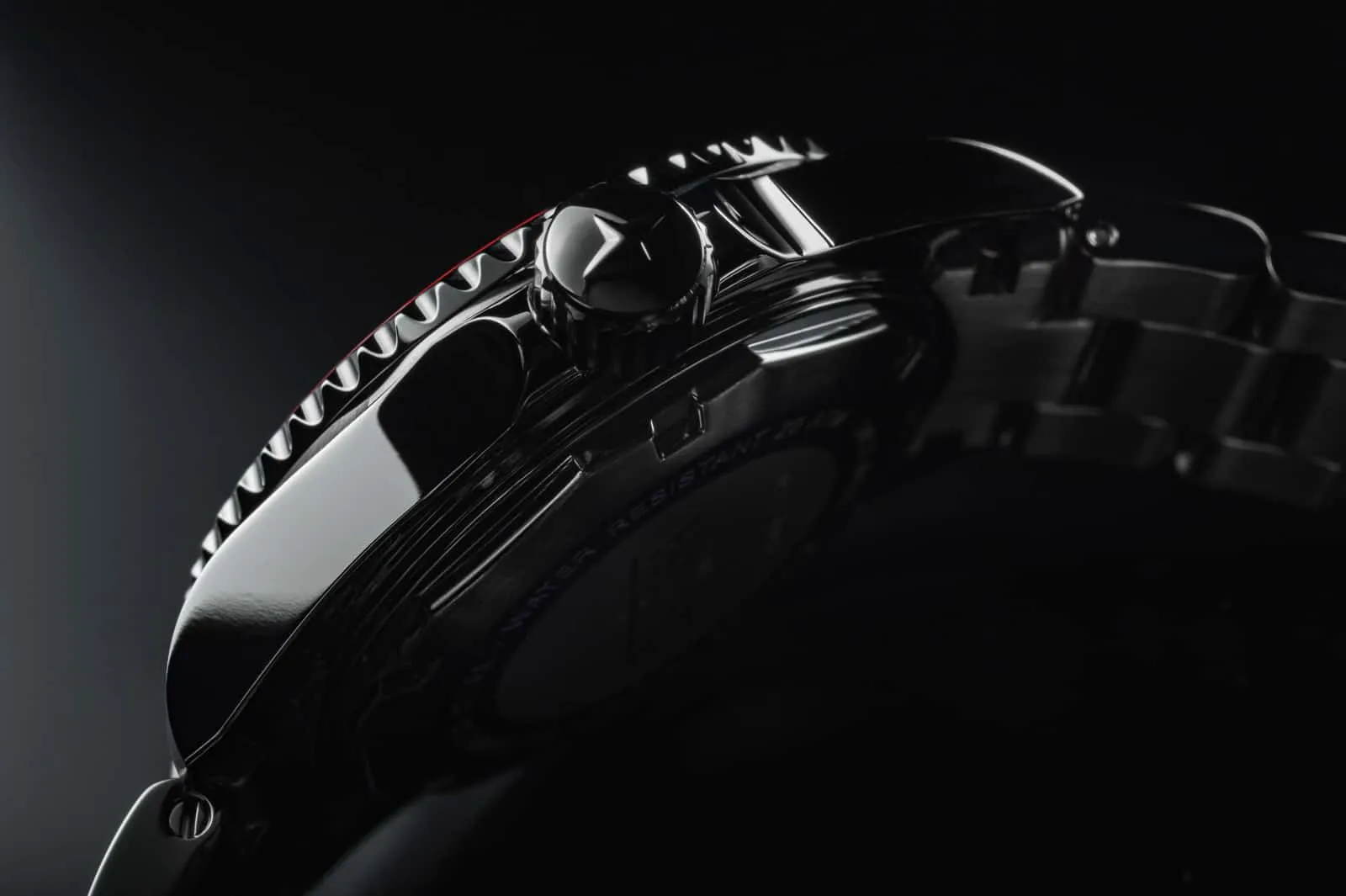 Ternos Ceramic Automatic GMT 40mm Blue Red Diving Watch 16159060 OUTLET