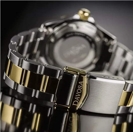 Ternos Medium Automatic Swiss-Made Black Gold Diving Watch 16619750 OUTLET