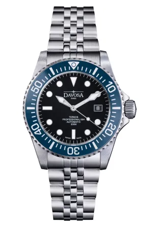 Ternos Professional 68h Automatic 300m Blue Black Diving Watch 16153804