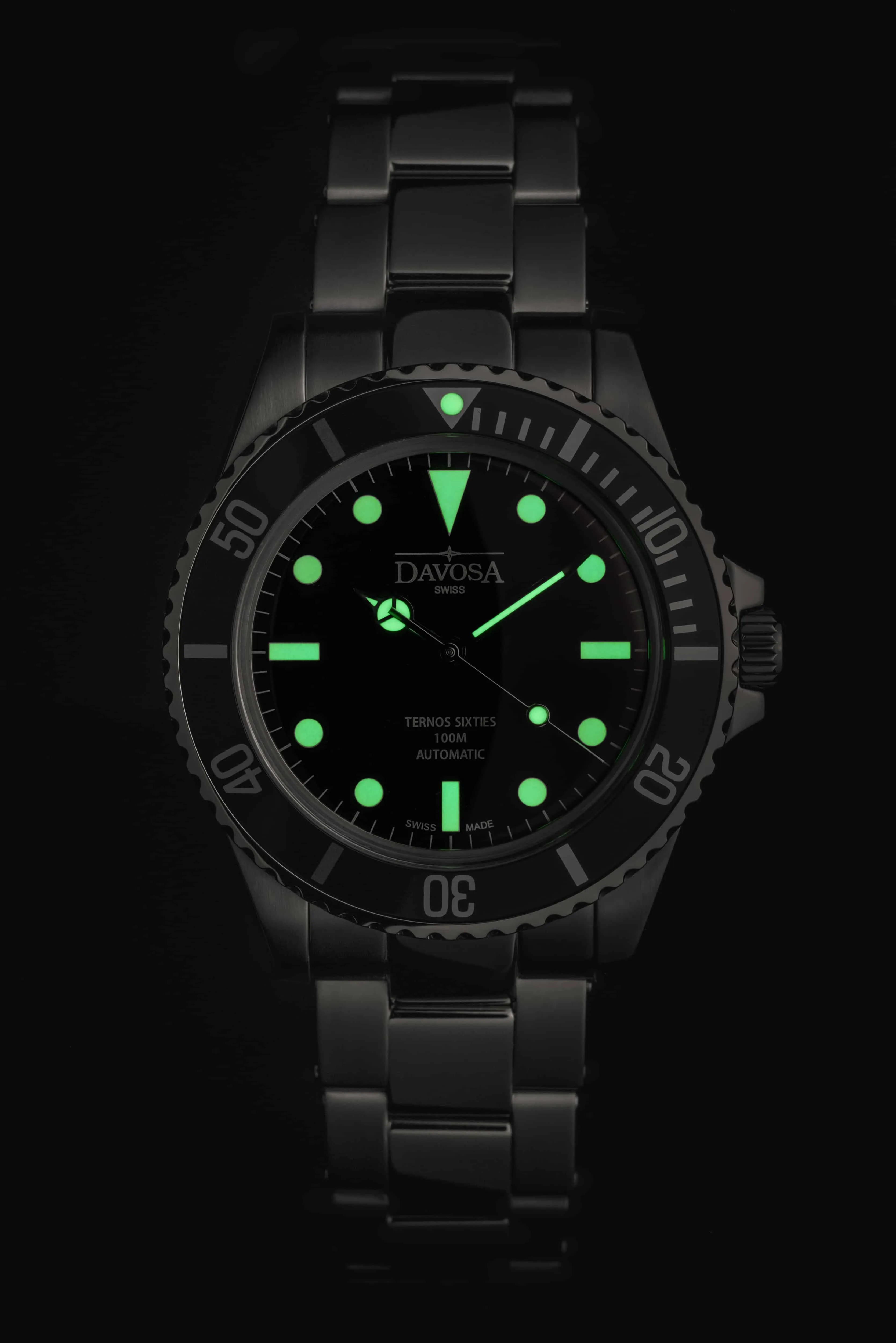 Ternos Sixties Automatic 100m Blue Diving Watch 16152540 M OUTLET