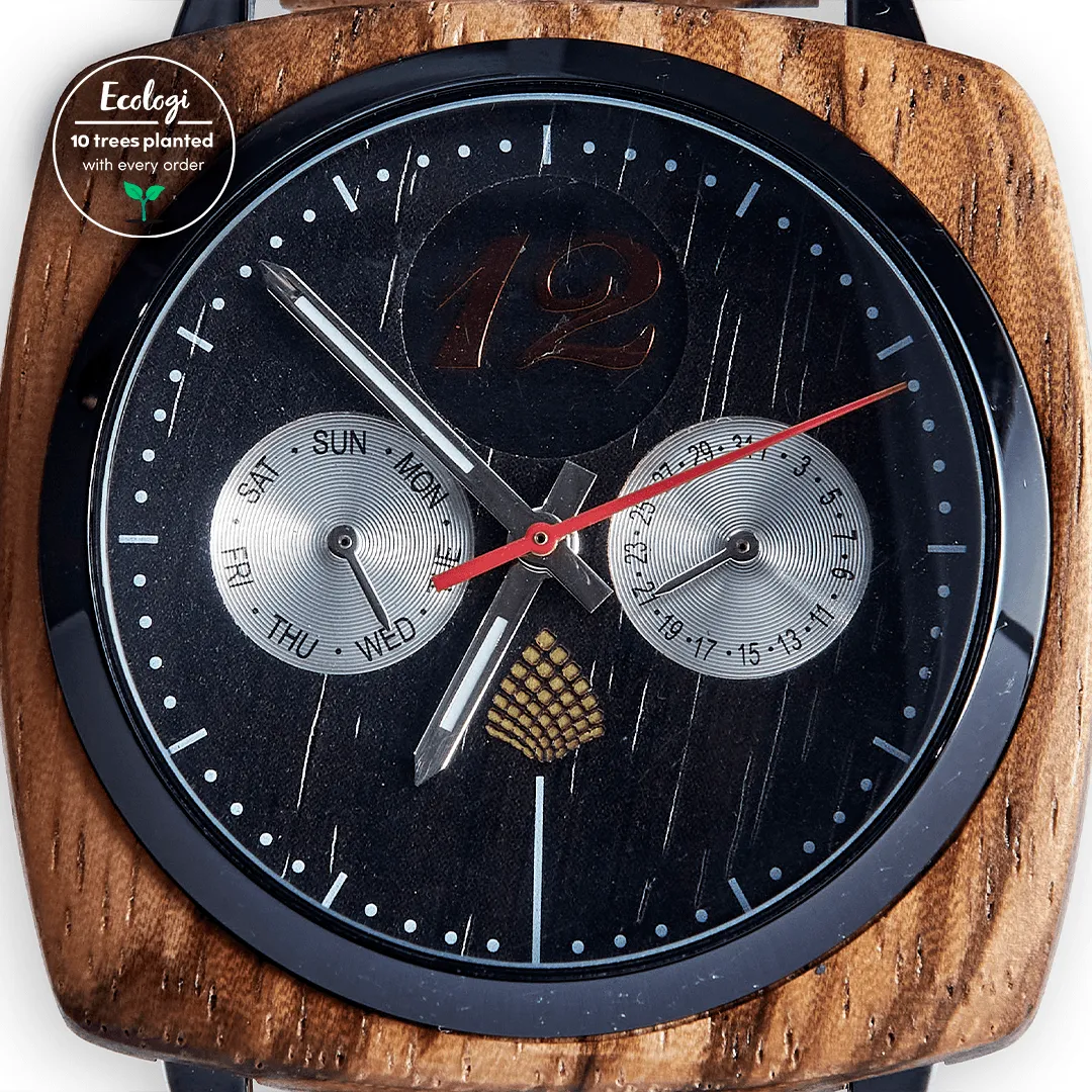 The Oak Vegan Wooden Watch | Light Brown