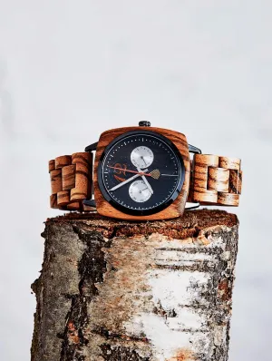 The Oak Vegan Wooden Watch | Light Brown