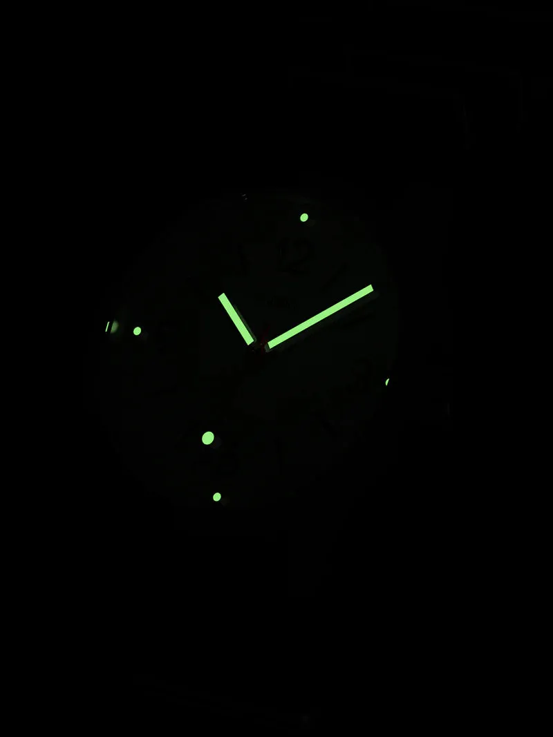 The V3 Military Ops White Field Watch (Solar)