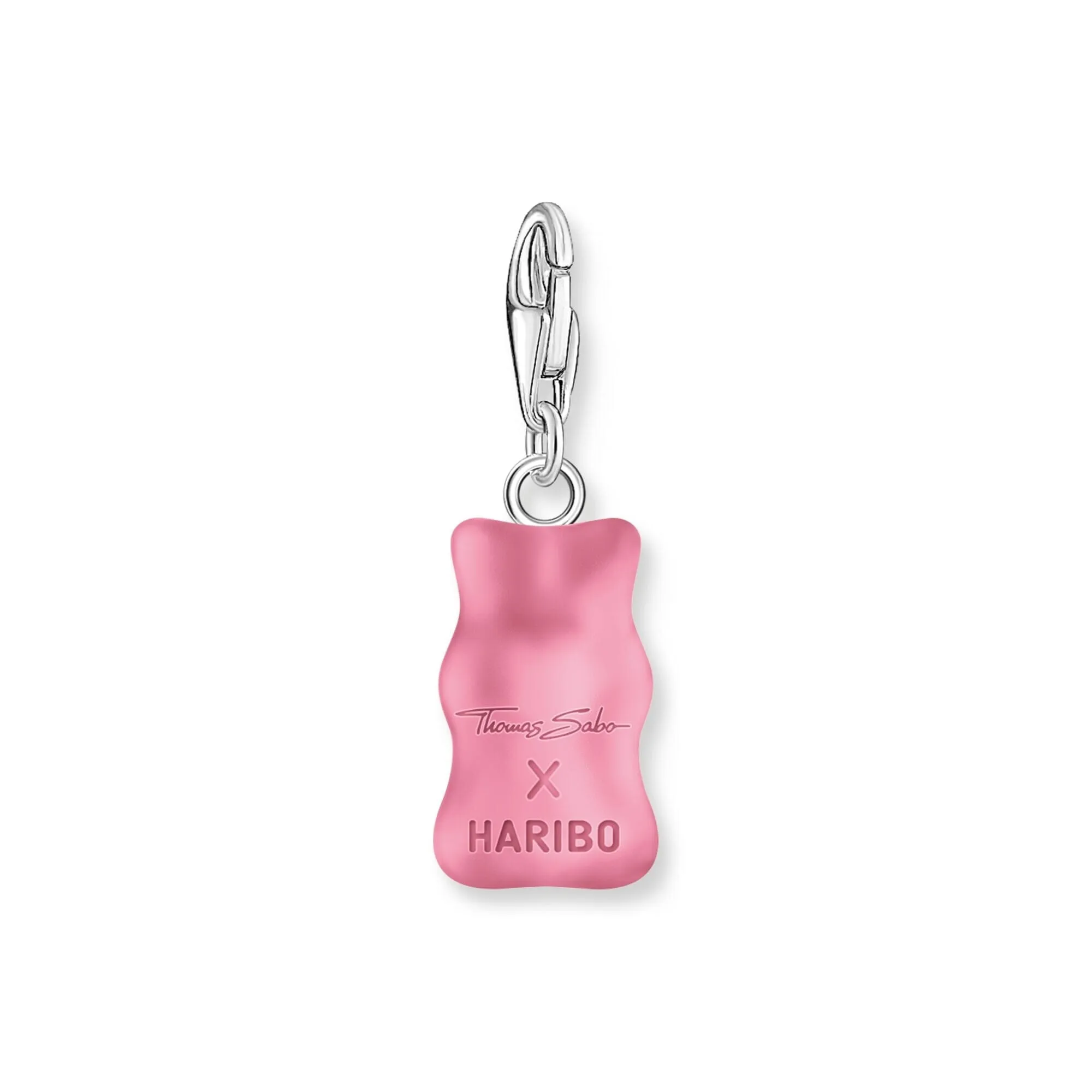 THOMAS SABO Charm pendant Goldbears in pink