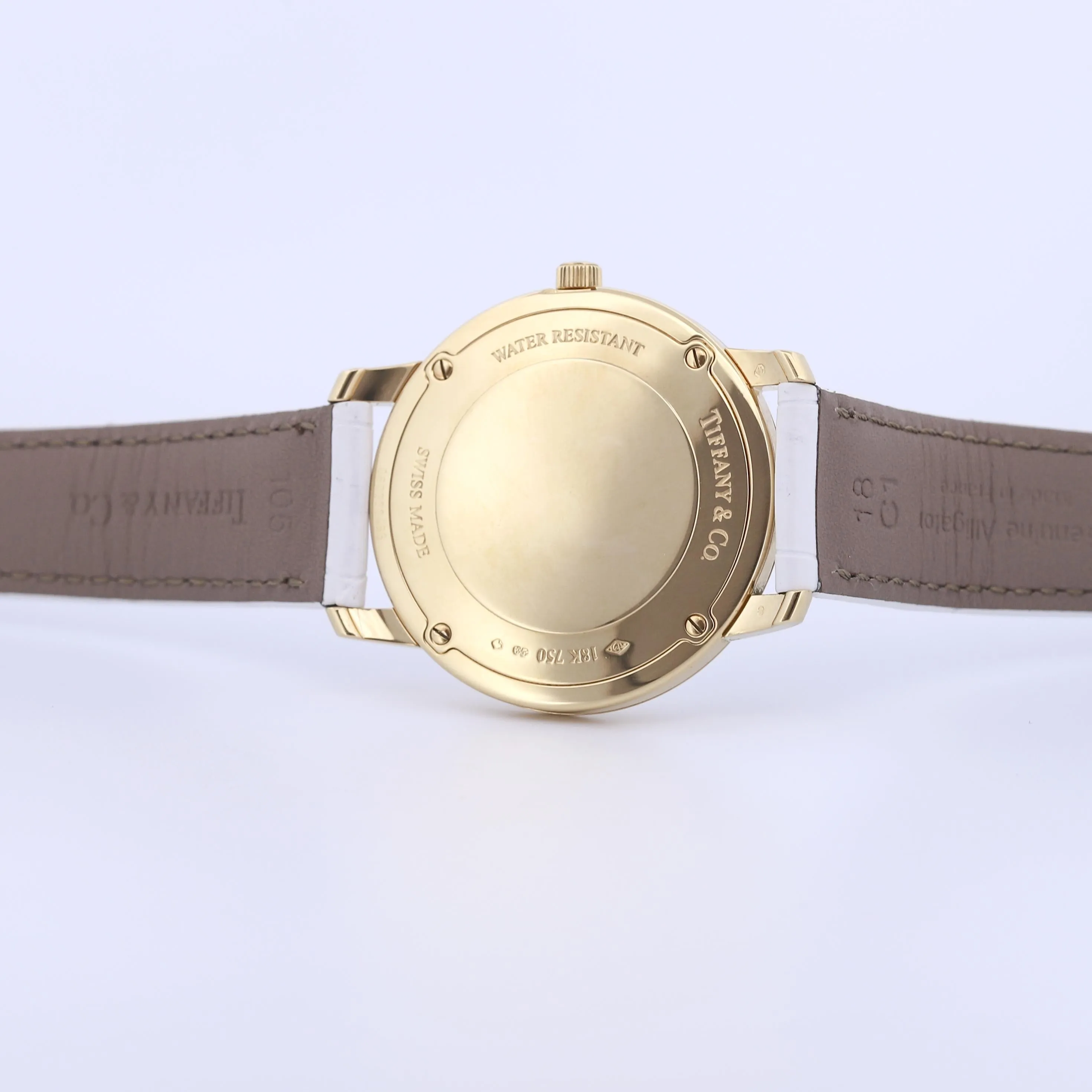 Tiffany & Co. 18k Gold 37mm Women's Manual-Wind Watch Mark Resonator