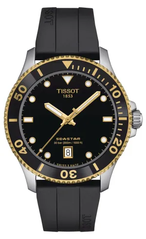 Tissot Seastar 1000 40MM, Black and Gold - T120.410.27.051.00