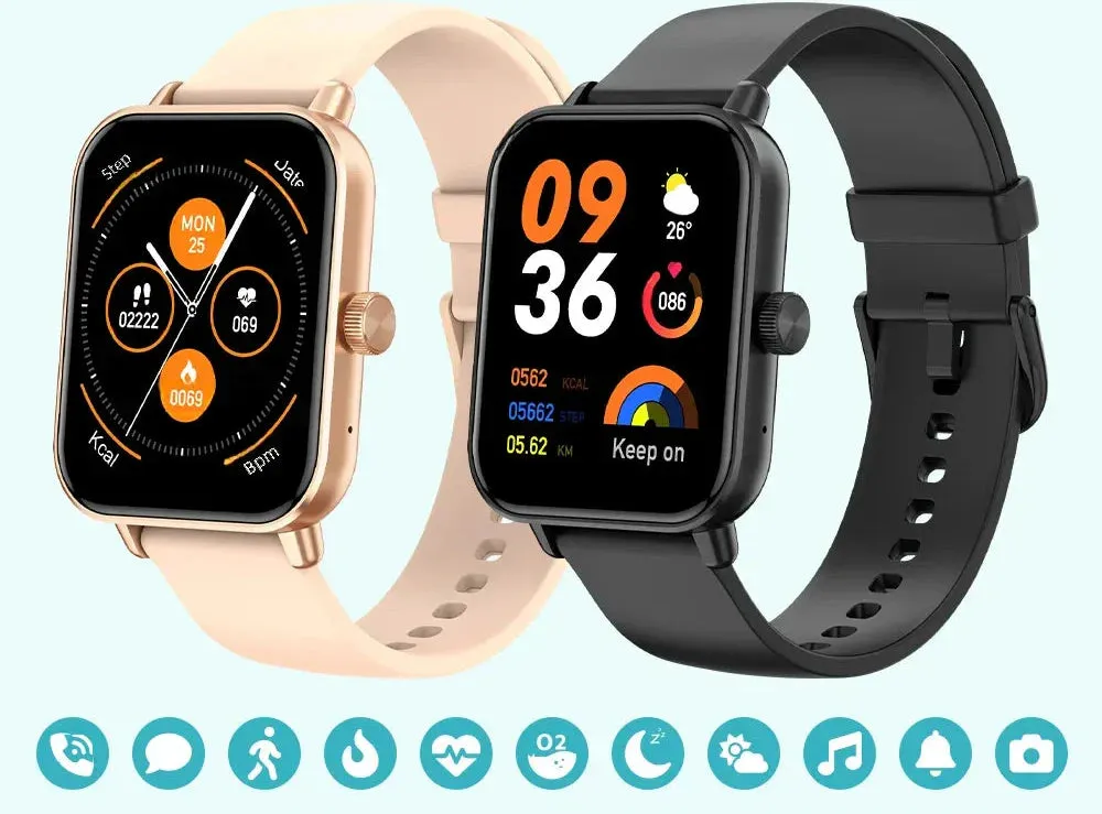 Unisex Ultra 1.9 Inch Smartwatch With Voice Calling & Health Monitor