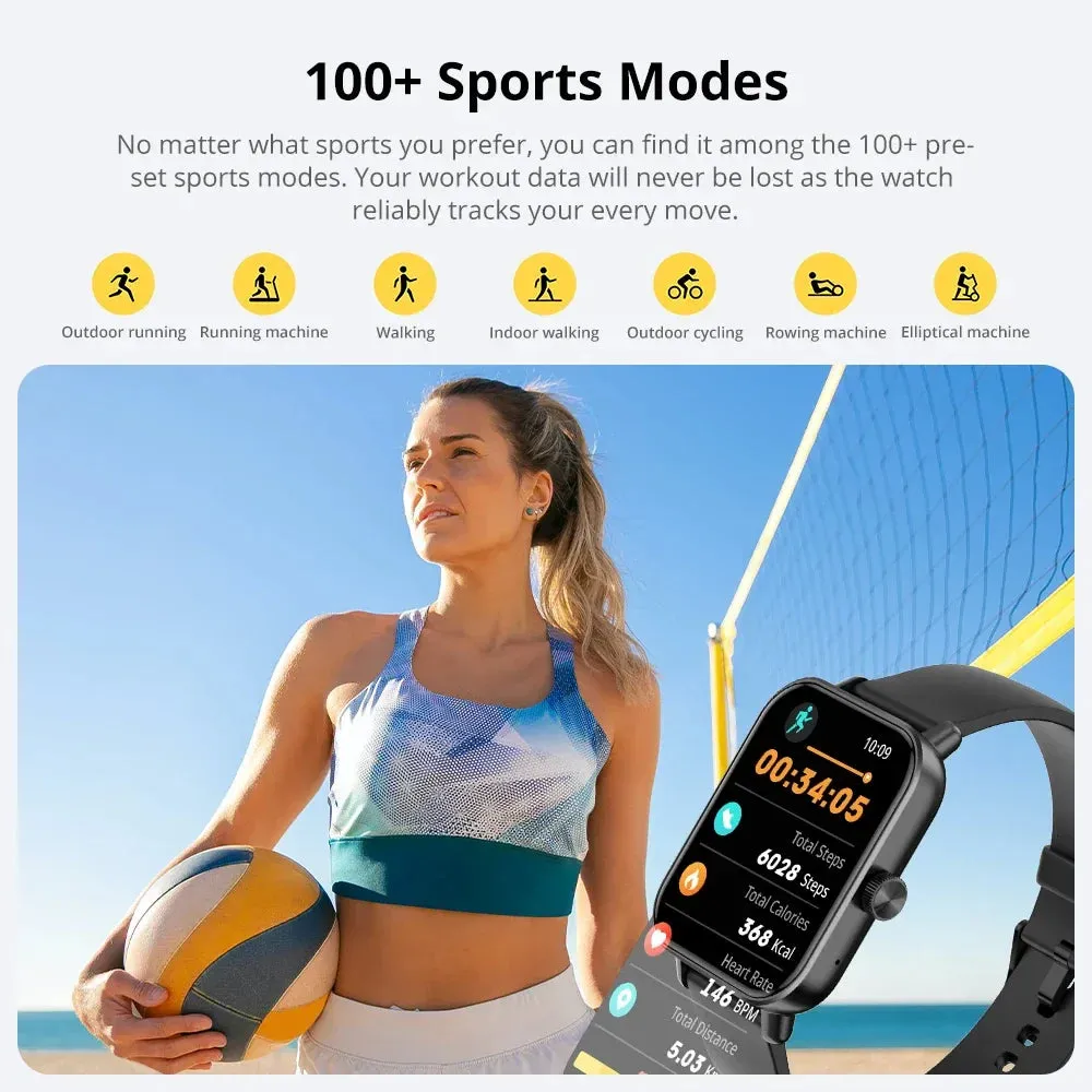 Unisex Ultra 1.9 Inch Smartwatch With Voice Calling & Health Monitor