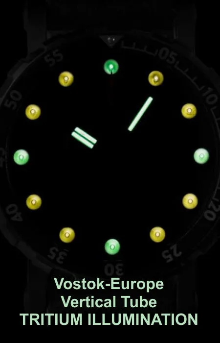 USA SSN571 Nuclear Submarine 24 jewel AUTOMATIC Limited Edition Set NH35A-571F608 from Vostok-Europe
