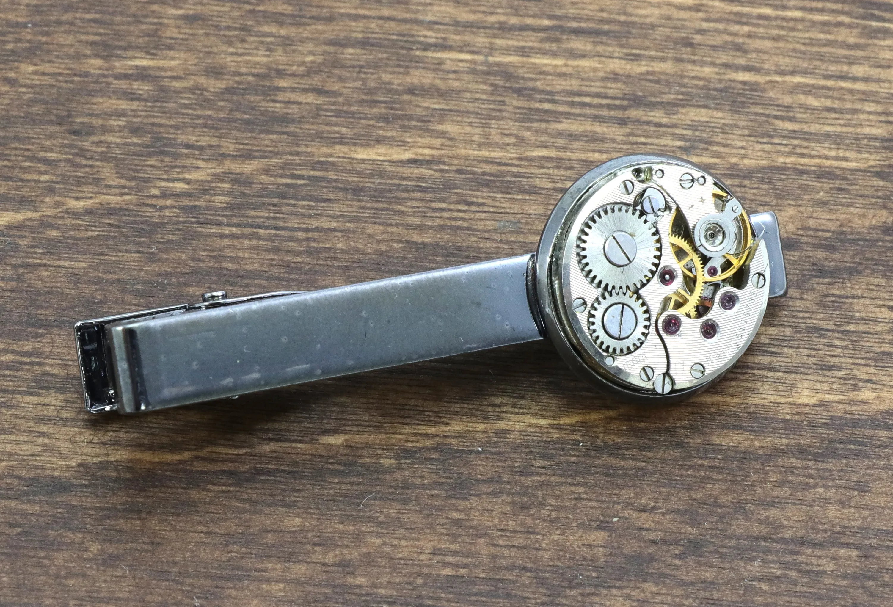 Vintage Watchpart Tie Clip