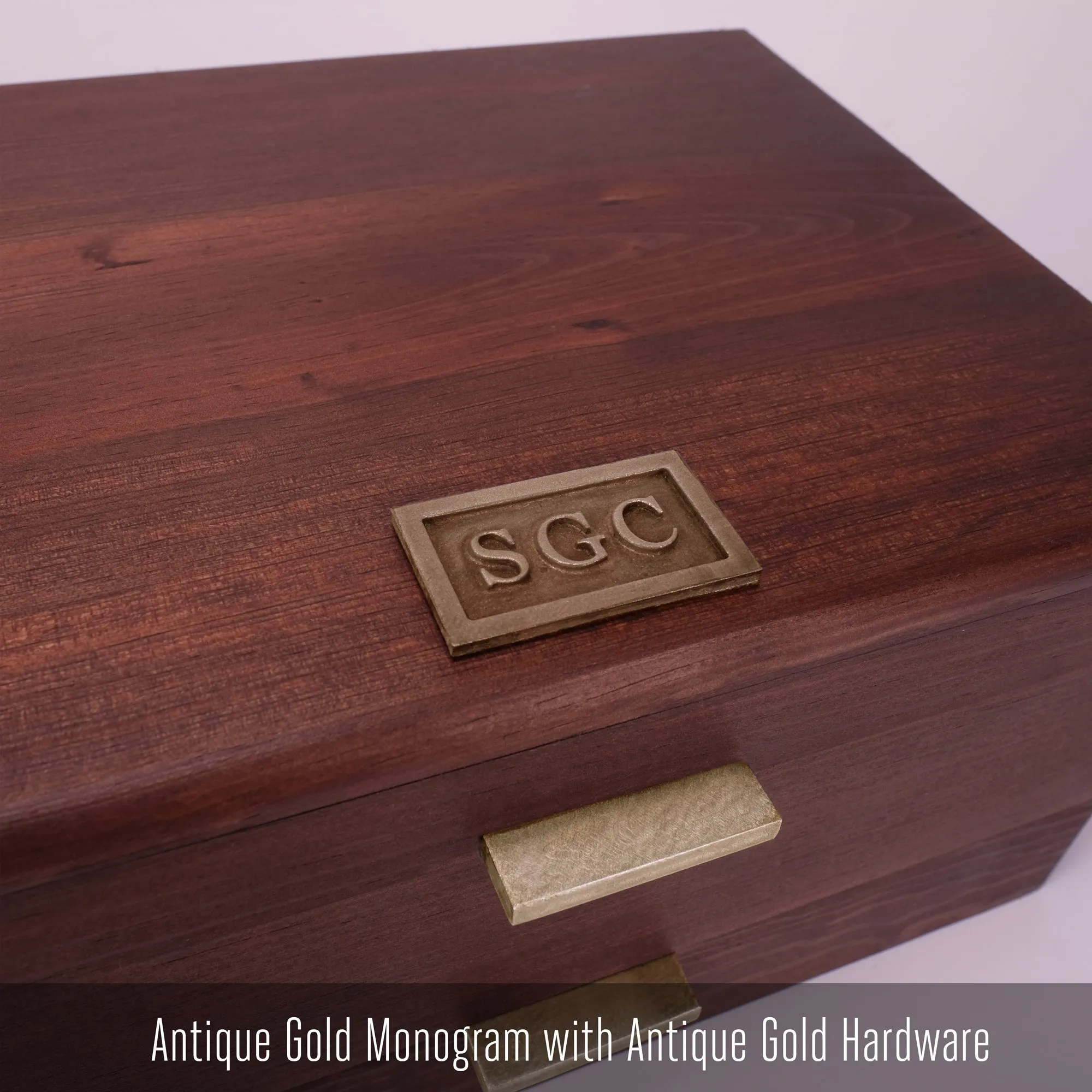 Watch Box for 8 watches in Dark Walnut Finish