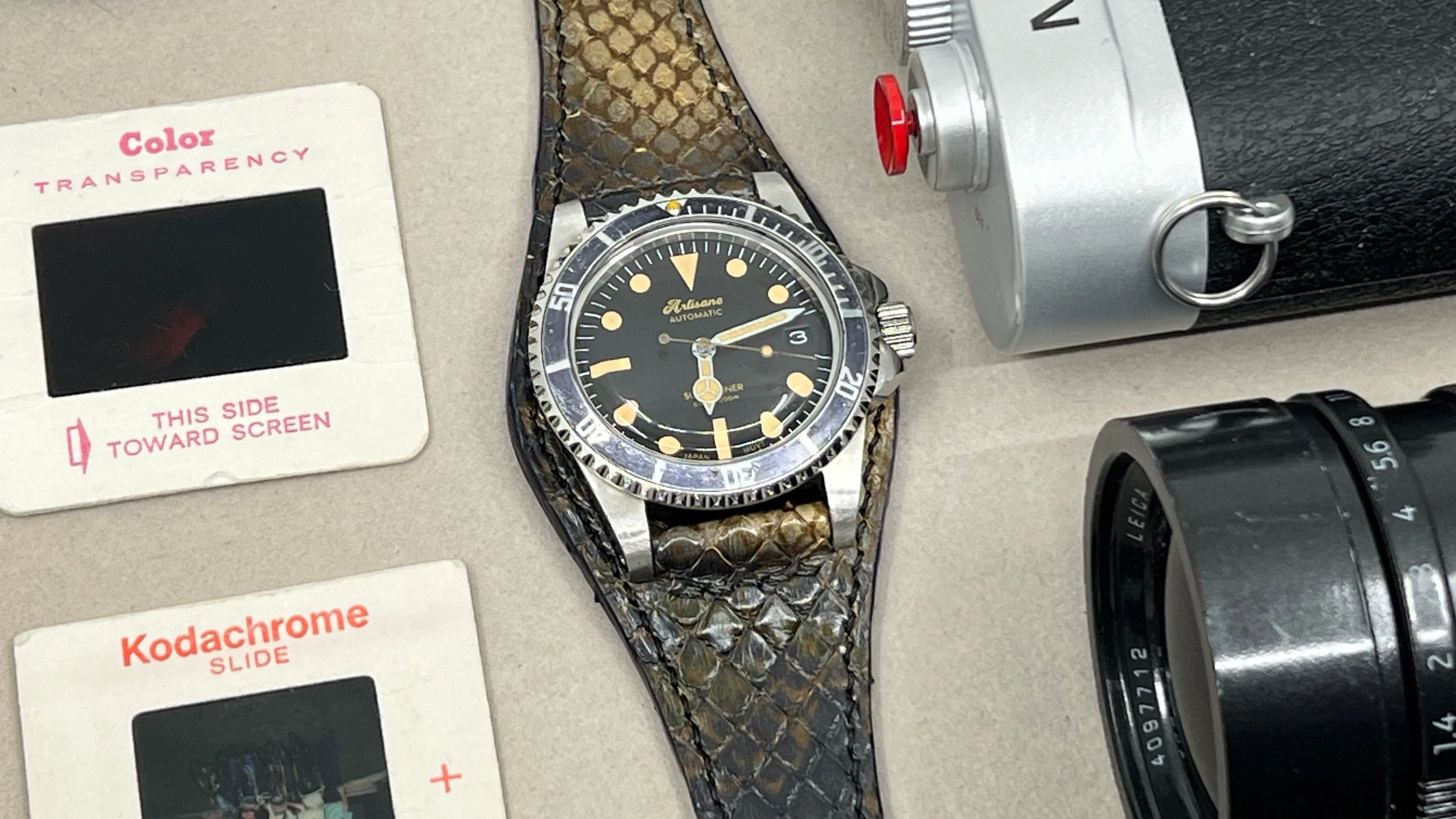 Watch Strap 20mm, bund Style Watch strap, 19mm Wristwatch Band, python materials watchstrap, Cuff Watch strap, Black Brown watch band Replacement