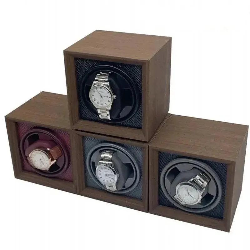 Watch Winder For Automatic Watches Usb Power Used Globally Mute Mabuchi Motor Mechanical Watch Electric Rotate Stand Box Wooden