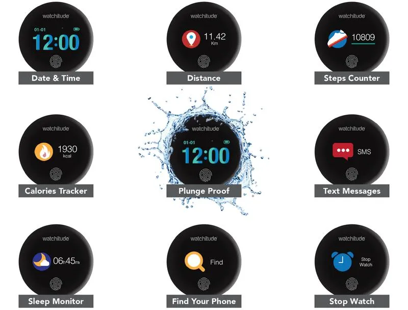 Watchitude Black Ops Move 2 Activity Watch