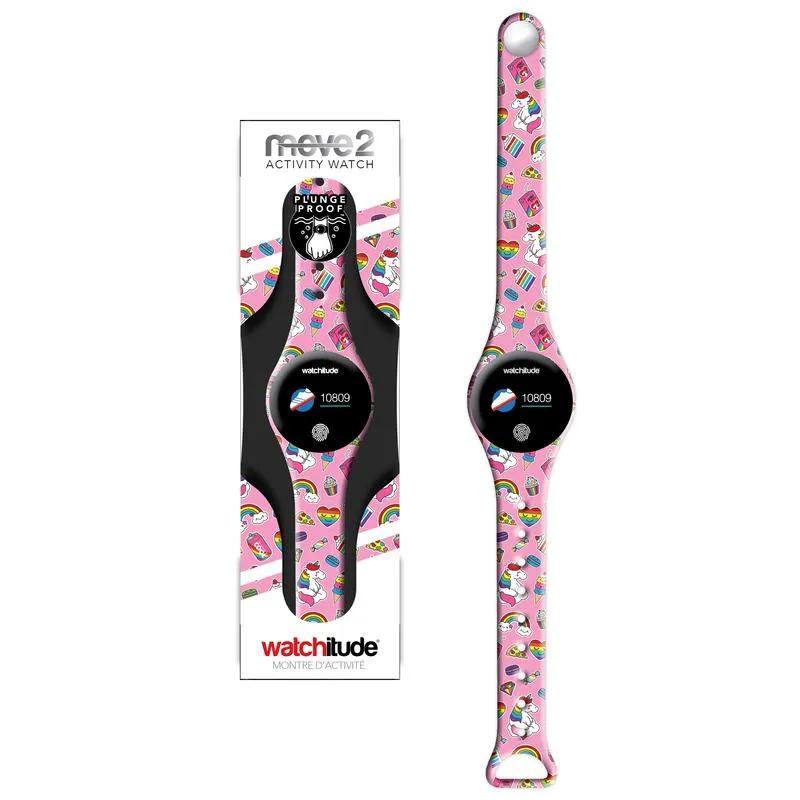Watchitude Unicorn Treats Move 2 Activity Watch