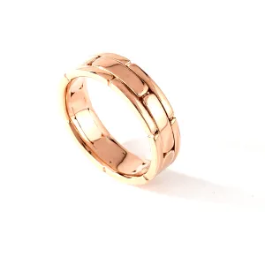Wedding Band - 18-Karat Gold Ring - RED GOLD®