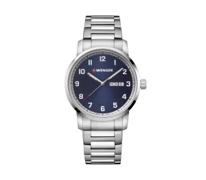 Wenger Attitude 42 Blue Dial Men's Watch