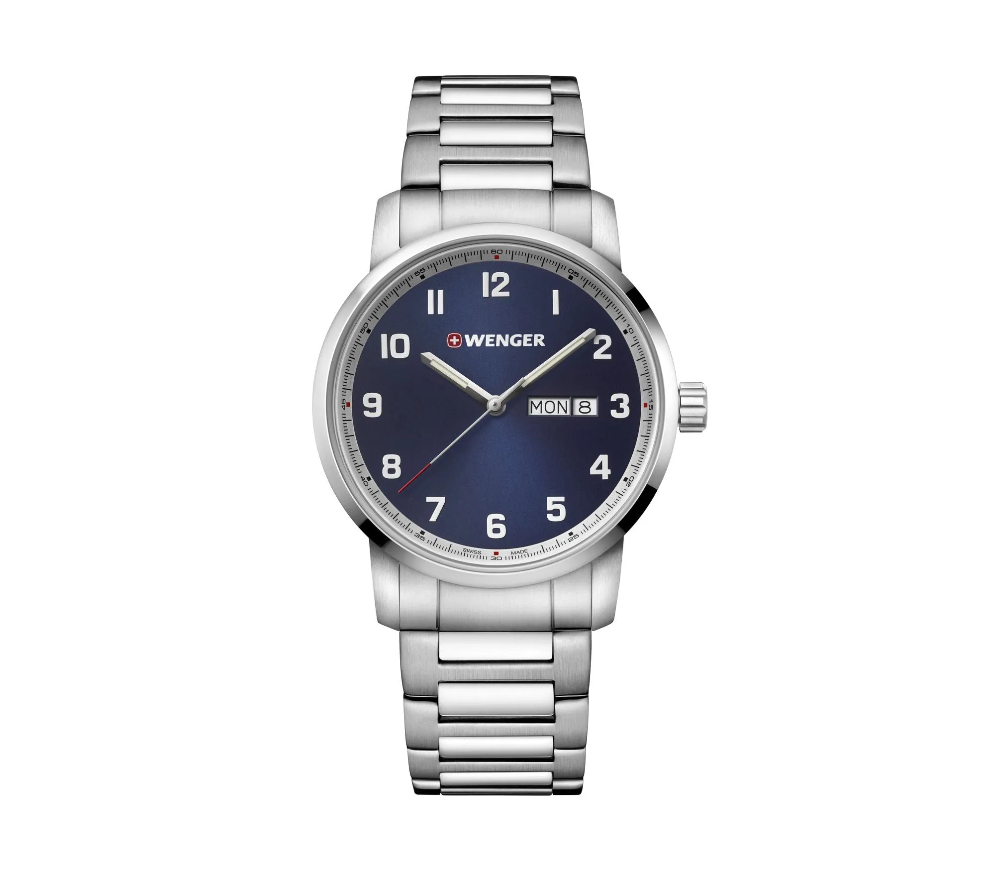 Wenger Attitude 42 Blue Dial Men's Watch