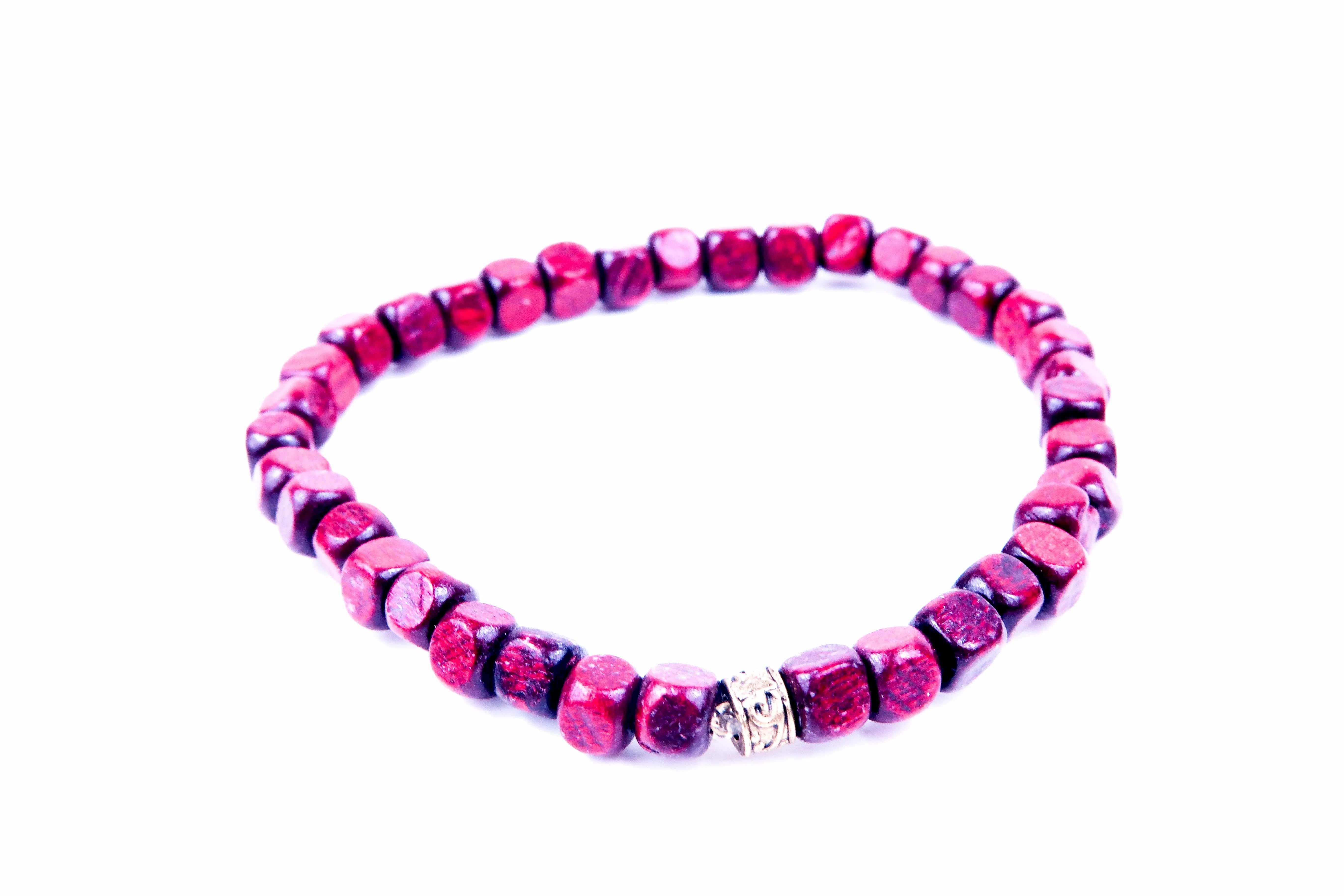 Wooden Bead Stacking Bracelet
