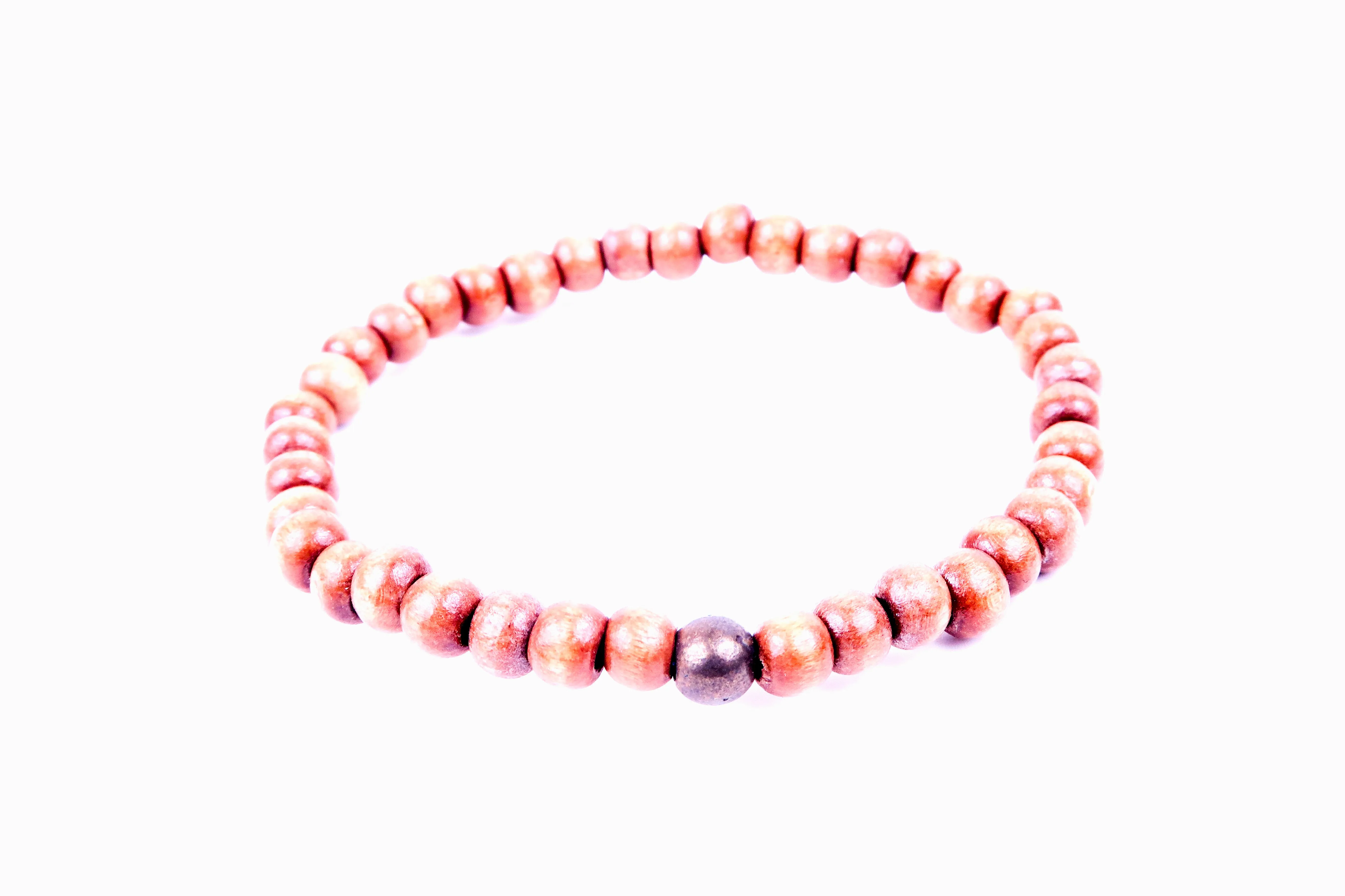 Wooden Bead Stacking Bracelet