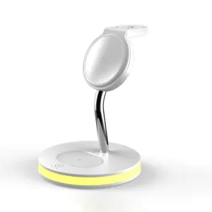 Woowooh 15W Wireless Charger Station with  Light